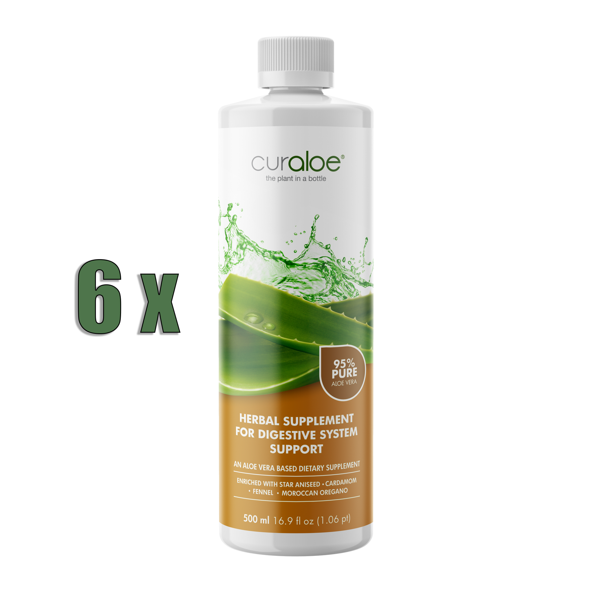 Curaloe Aloe Vera Digestive System Support Juice