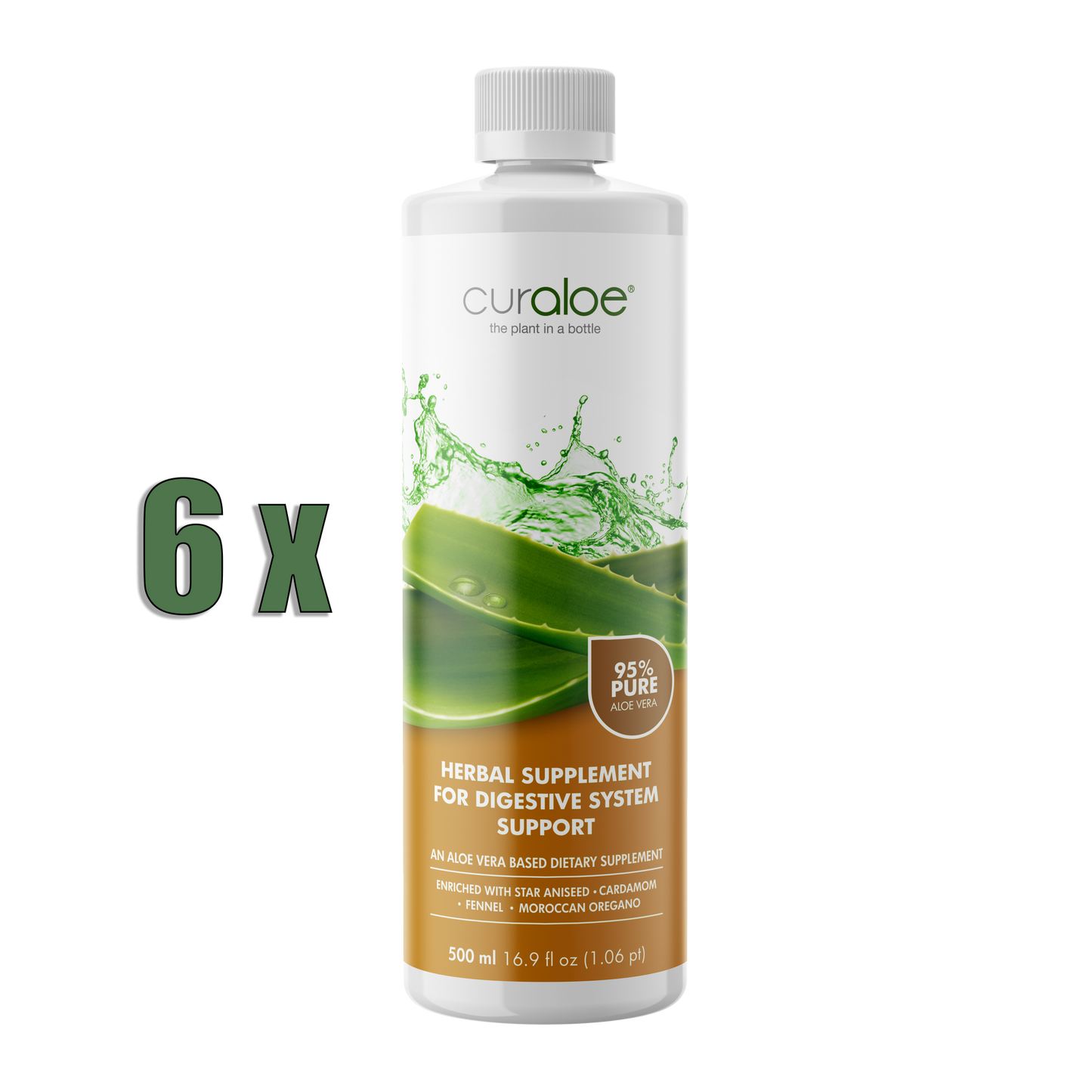 Curaloe Aloe Vera Digestive System Support Juice